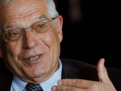 El ministro de Asuntos Exteriores, Josep Borrell.