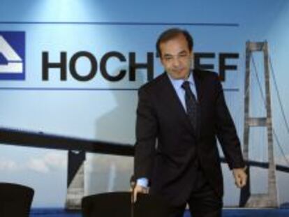 Marcelino Fern&aacute;ndez Verdes, consejero delegado de Hochtief.