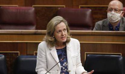 El Gobierno propone a Nadia Calviño para la presidencia del Eurogrupo.