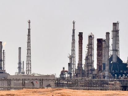 Refinería de Aramco en Riad (Arabia Saudí).