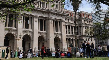Sede del Palacio de Justicia de Buenos Aires. 
