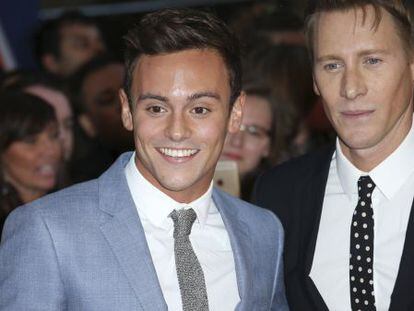 Tom Daley  ysu prometido Dustin Lance Black.