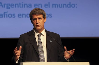 El ministro de Economía, Alfonso Prat-Gay.