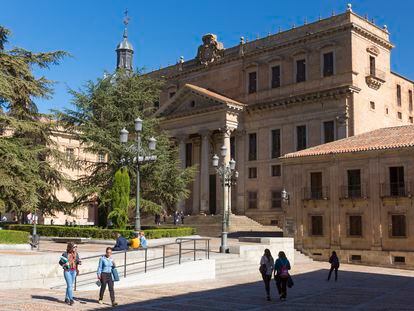 Imagen de archivo de la facultad de Filología de la Universidad de Salamanca.