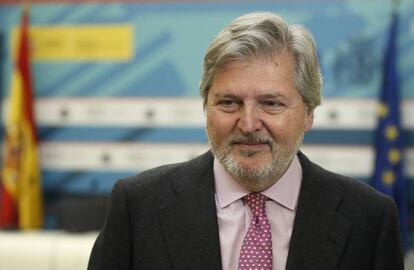 El ministro de Educaci&oacute;n en funciones, &Iacute;&ntilde;igo M&eacute;ndez de Vigo, el pasado 4 de abril. 