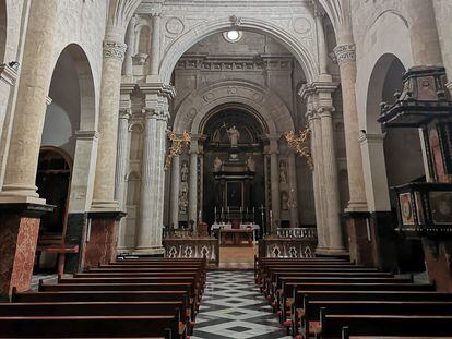 La iglesia de Santiago Apóstol, en Orihuela (Alicante).