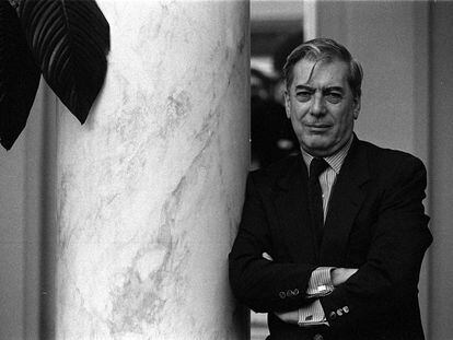 Mario Vargas Llosa en 1993.