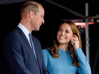 Guillermo de Inglaterra y Kate Middleton, el pasado septiembre.