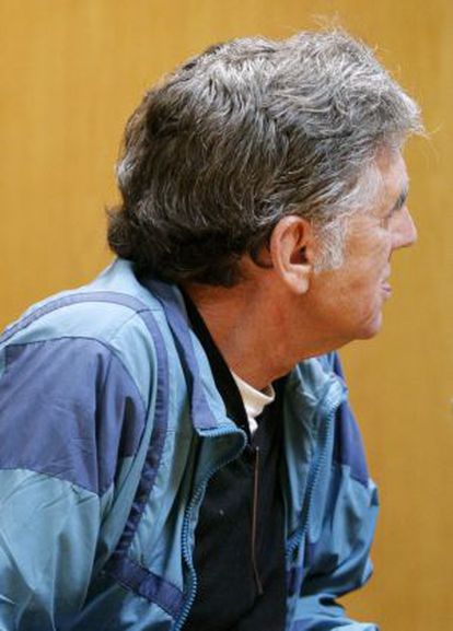 Enrique Olivares García, durante el juicio.