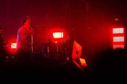 Actuacion de LCD Soundsystem en el Primavera Sound.