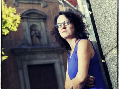 Marta Sanz, ganadora del premio Herrralde.