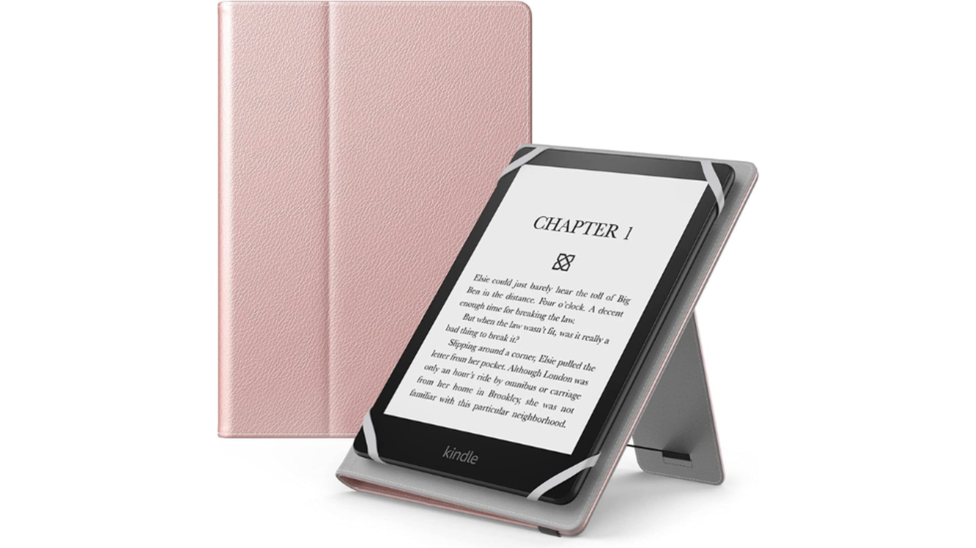 kwmobile Funda Compatible con  Kindle Paperwhite - Carcasa para  e-Book de Cierre magnético - Case en Rojo