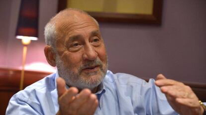 Joseph Stiglitz, em agosto passado numa entrevista em Paris