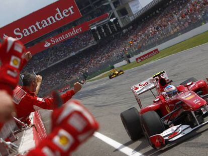 Santander vuelve a patrocinar a Ferrari en la Fórmula 1