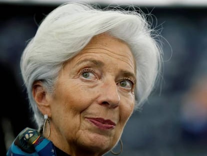 La presidenta del Banco Central Europeo, Christine Lagarde.