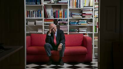 José Antonio Marina, filósofo y escritor, la semana pasada en Madrid.
