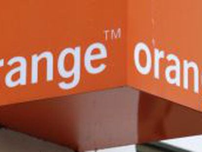 Logotipo de Orange en uno de sus establecimientos.