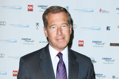 Brian Williams, en un evento celebrado en Nueva York en 2012.