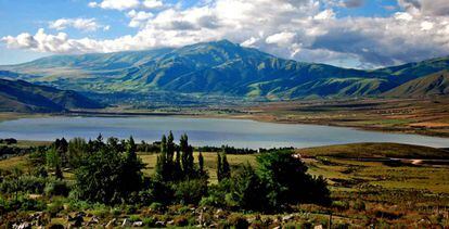 Tafí del Valle, un municipio ubicado en la zona de los valles Calchaquíes del noroeste de Argentina.