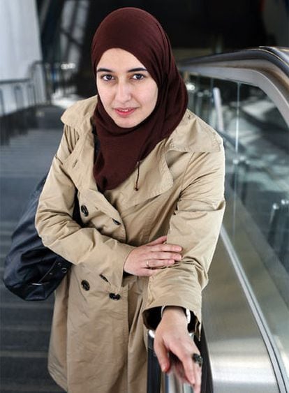 Mariam Hamade decidió ponerse el <i>hijab</i> hace dos años.
