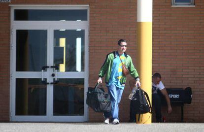 Antonio Troitiño, uno de los miembros más sanguinarios de la banda terrorista durante la década de los ochenta, a su salida de la prisión.