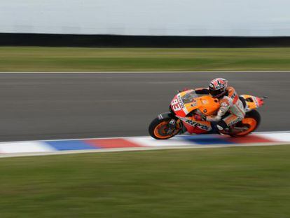 Marc Márquez, durante la sesión de entrenamientos