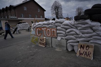 Irpin, about 20 kilometers from the Ukrainian capital. 