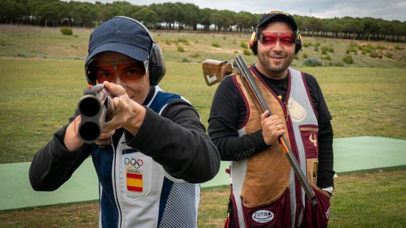 Jjoo Tokio 2021 Fatima Galvez Y Alberto Fernandez Disparan Dos Veces Juegos Olimpicos 2021 El Pais