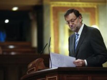 El presidente del Gobierno, mariano Rajoy, el pasado 30 de octubre. 