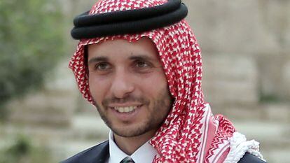 Hamzah bin Hussein, príncipe de Jordania, hijo de Noor y Hussein de Jordania y medio hermano del rey Abdalá II, en septiembre de 2015 en Amán.