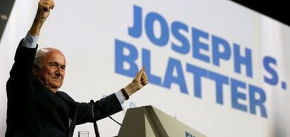 Joseph S. Blatter , presidente de la FIFA