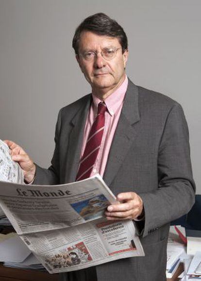 El director de Le Monde, Erik Izraelewicz, director de ‘Le Monde’
