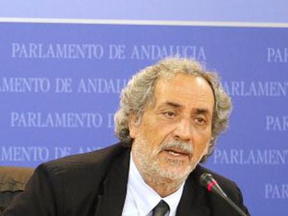 El defensor del Pueblo andaluz, Jos&eacute; Chamizo. 