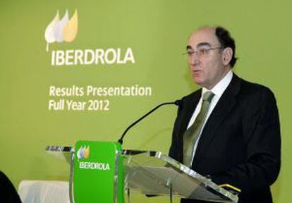 El presidente de Iberdrola, Ignacio S&aacute;nchez Gal&aacute;n.