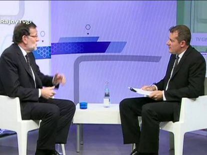 Rajoy: “Está muy claro: un vaso es un vaso y un plato es un plato”