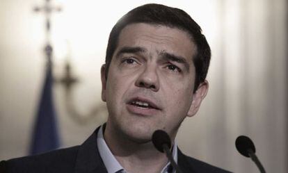 El primer ministro griego, Alexis Tsipras, la semana pasada.