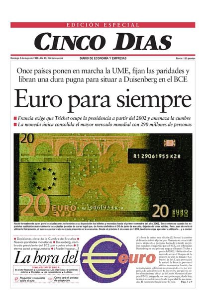 1998. La hora del euro.