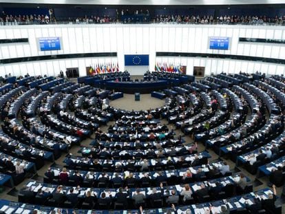 El Parlamento  europeo.