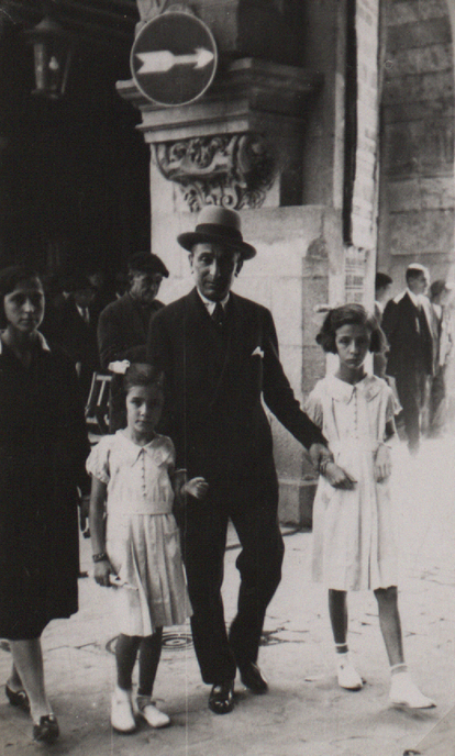 La familia Martín Gaite, en una imagen de archivo.