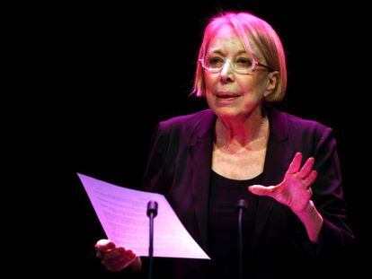 Rosa María Sardà, durante el monólogo 
