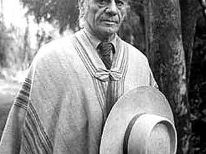 El poeta chileno Nicanor Parra.