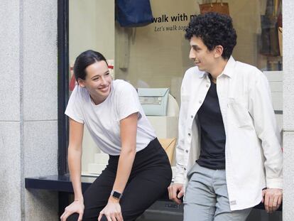 Deira Reina y Pablo Baqué, fundadores de la firma Walk with Me.