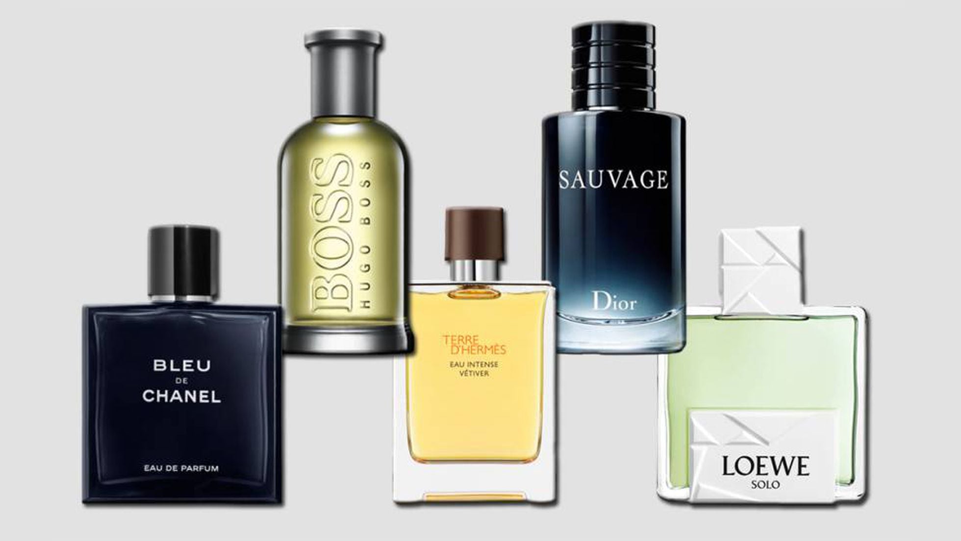 Los cinco perfumes para hombre más vendidos del mercado, Escaparate:  compras y ofertas