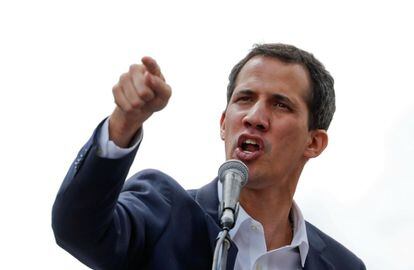 Guaidó pidió asumir el compromiso "de la no violencia con convicción y con firmeza".