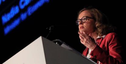Nadia Calviño, ministra de Economía en funciones.