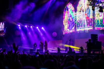 Celebración del show de Estirando el chicle en Madrid.