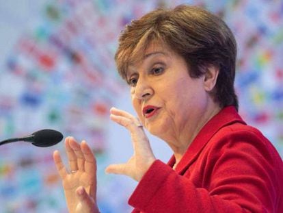 La directora gerente del FMI, Kristalina Georgieva, el pasado mes de noviembre.