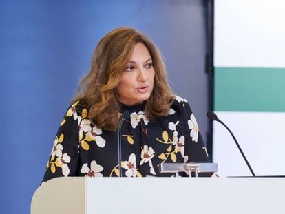 Marta Álvarez, presidenta de El Corte Inglés. 