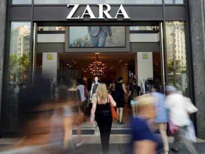 Imagen de un establecimiento de Zara en Barcelona