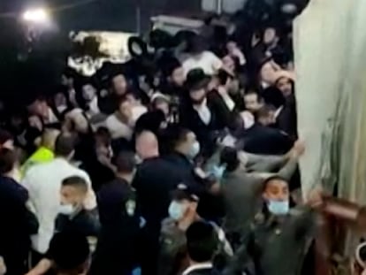 Vídeo | Así ha sido la avalancha en Israel en la que han muerto al menos 44 personas